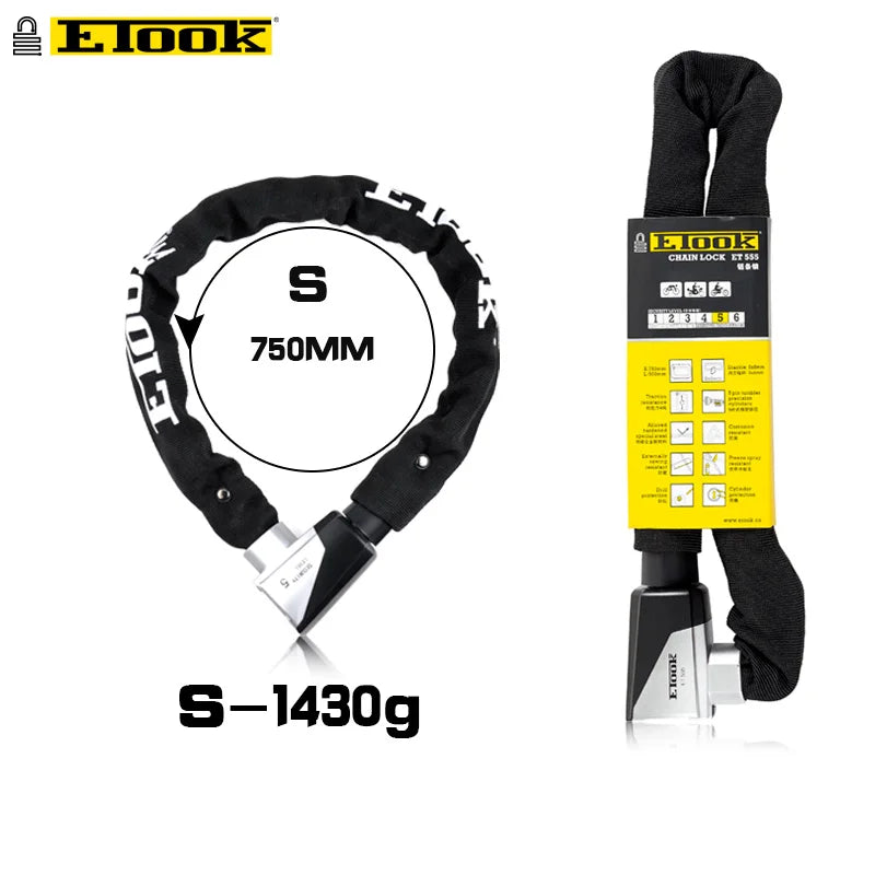 Heavy Duty Anti-Theft Chain Lock | Secure Your Ride