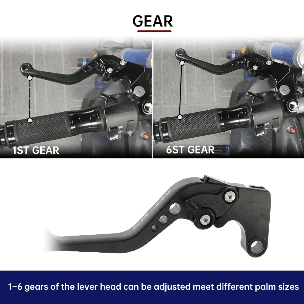 Short Brake Clutch Levers | Precision Motorcycle Control