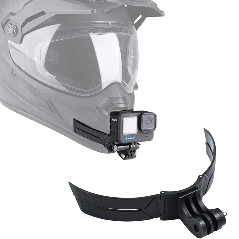Motorcycle Helmet Chin Mount | Secure Camera Holder