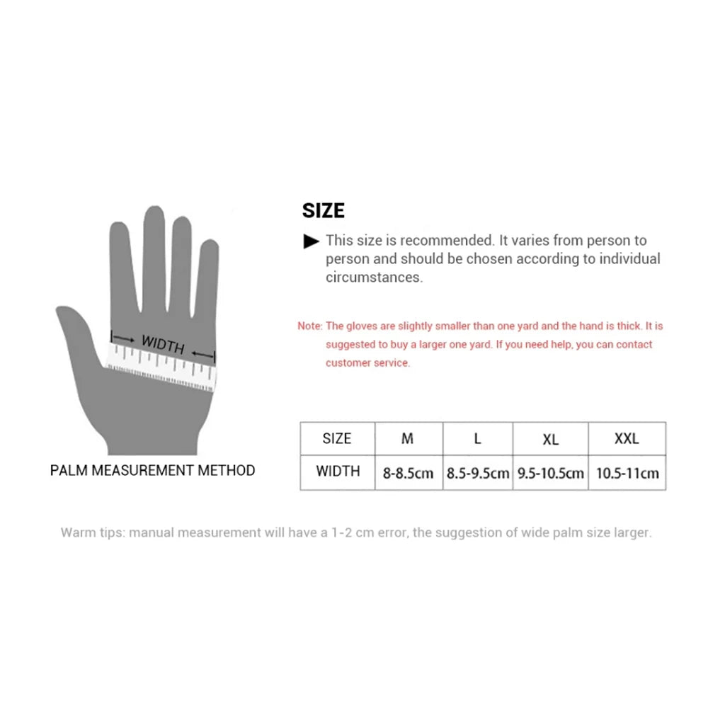 Summer Waterproof Touchscreen Motorcycle Gloves