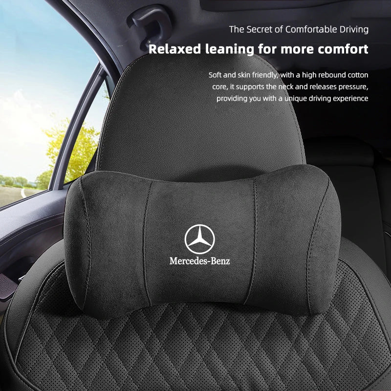 Luxury Memory Foam Car Headrest | Comfort & Support