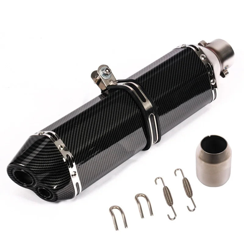 Small Hexagonal Exhaust Pipe | Durable Motorcycle Part