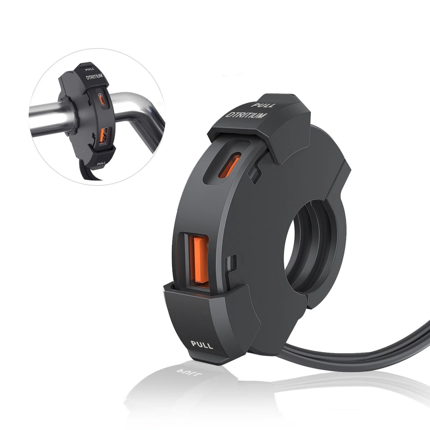 12V Waterproof USB-C Fast Charger for Motorcycles