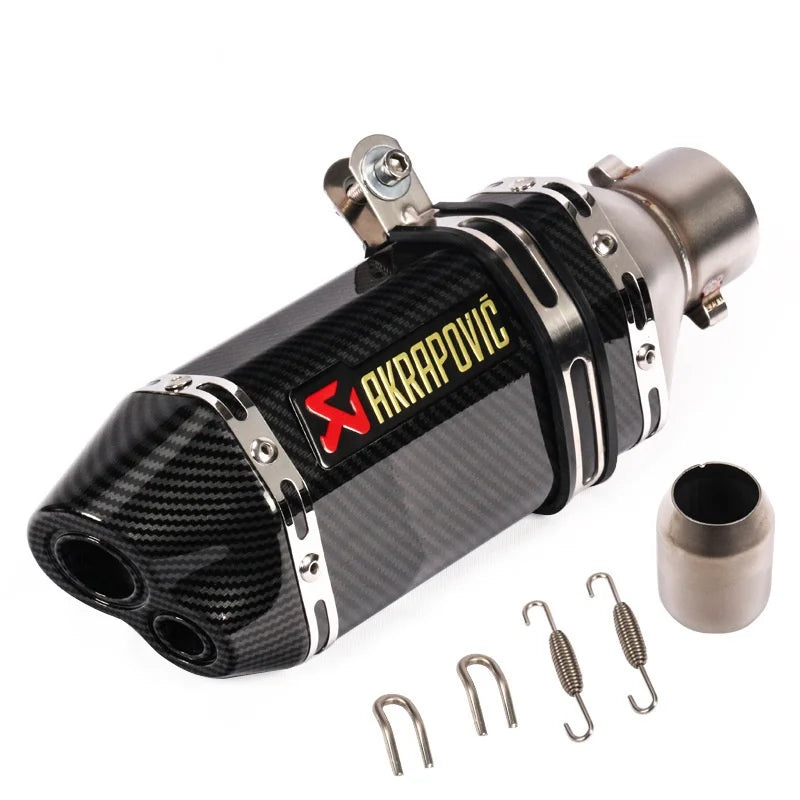 Small Hexagonal Exhaust Pipe | Durable Motorcycle Part