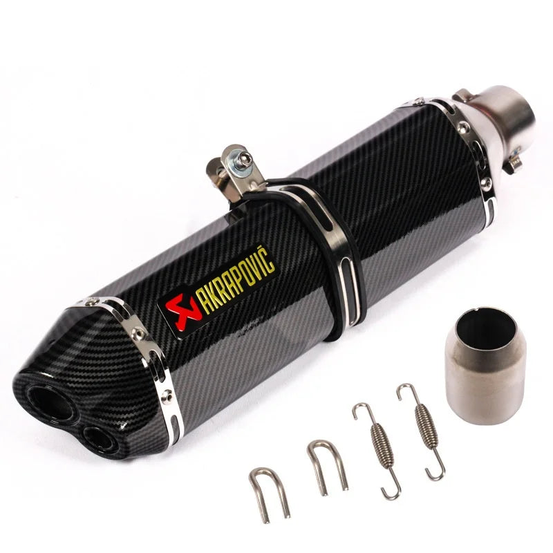 Small Hexagonal Exhaust Pipe | Durable Motorcycle Part
