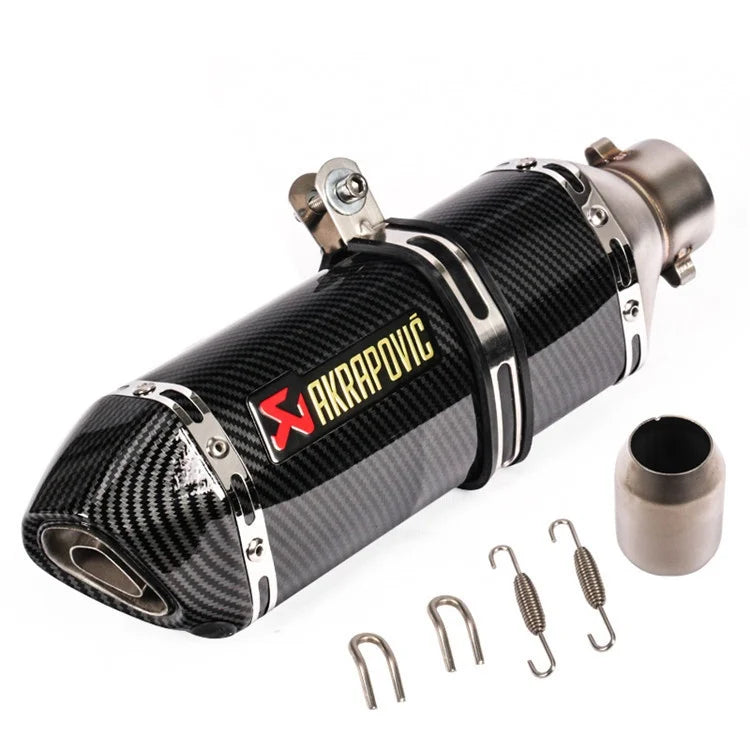 Small Hexagonal Exhaust Pipe | Durable Motorcycle Part