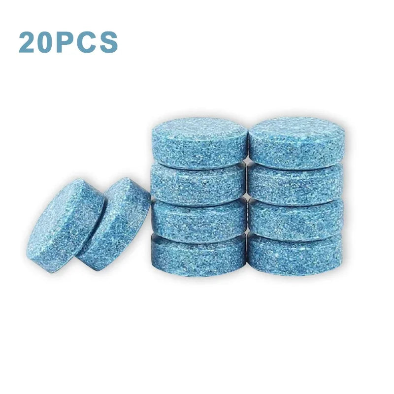 Effervescent Windshield Washer Tablets | Easy Cleaning