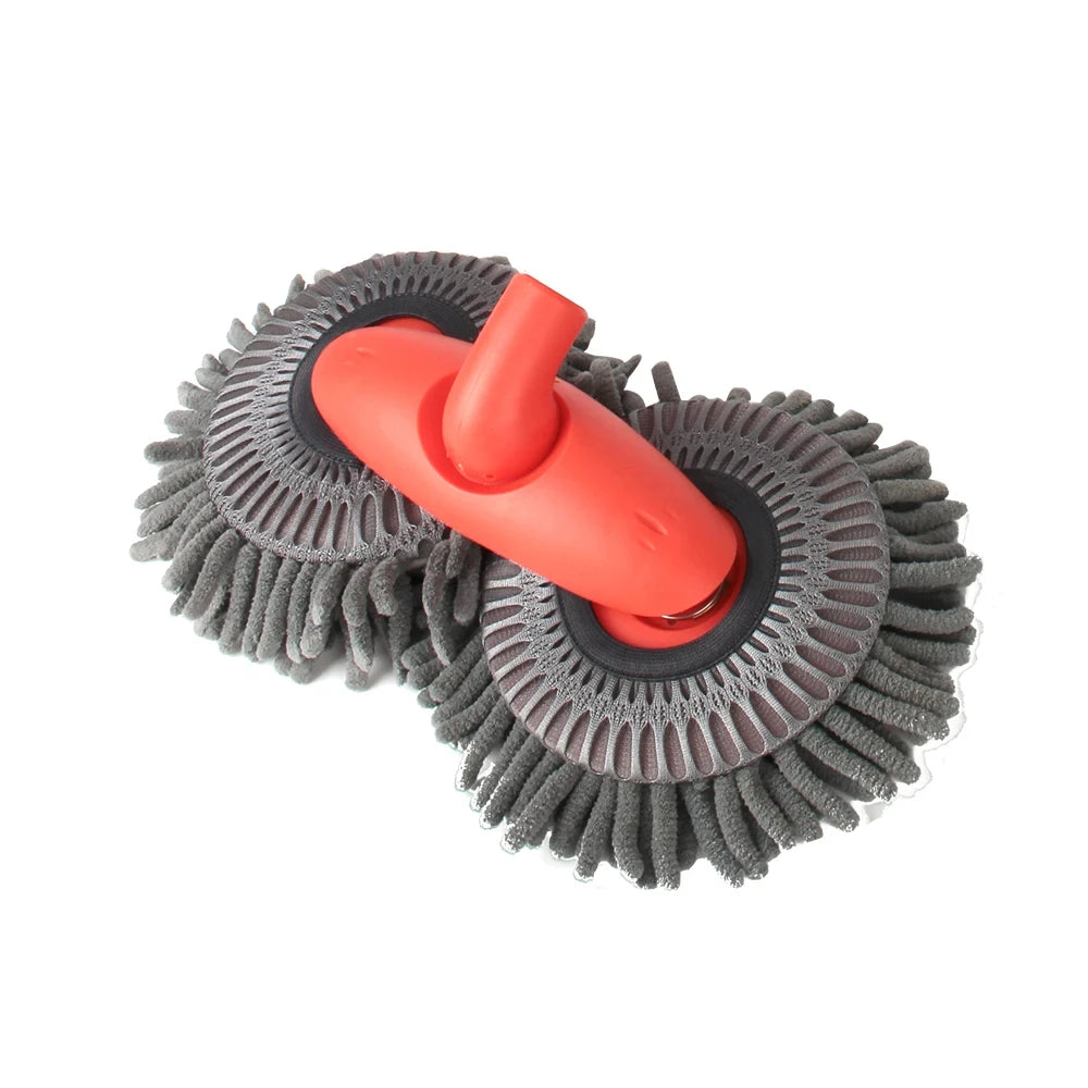 Dual-Head Car Wash Mop | Efficient & Gentle Cleaning