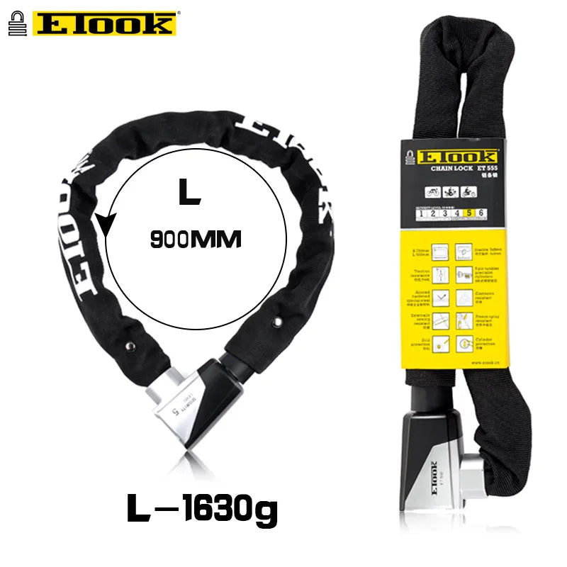 Heavy Duty Anti-Theft Chain Lock | Secure Your Ride