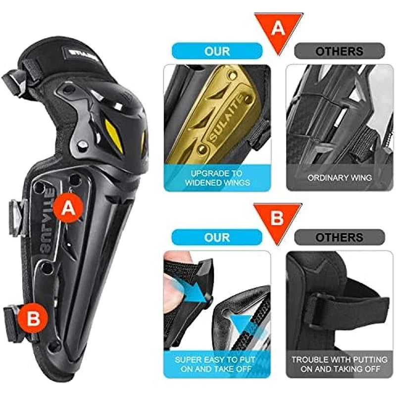 Motocross Knee & Elbow Guards | Impact Protection Gear