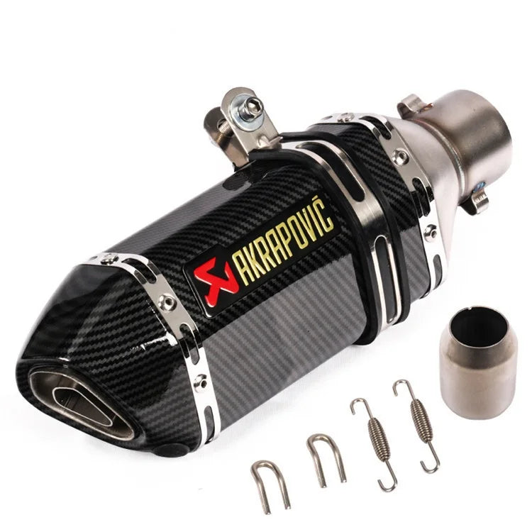 Small Hexagonal Exhaust Pipe | Durable Motorcycle Part