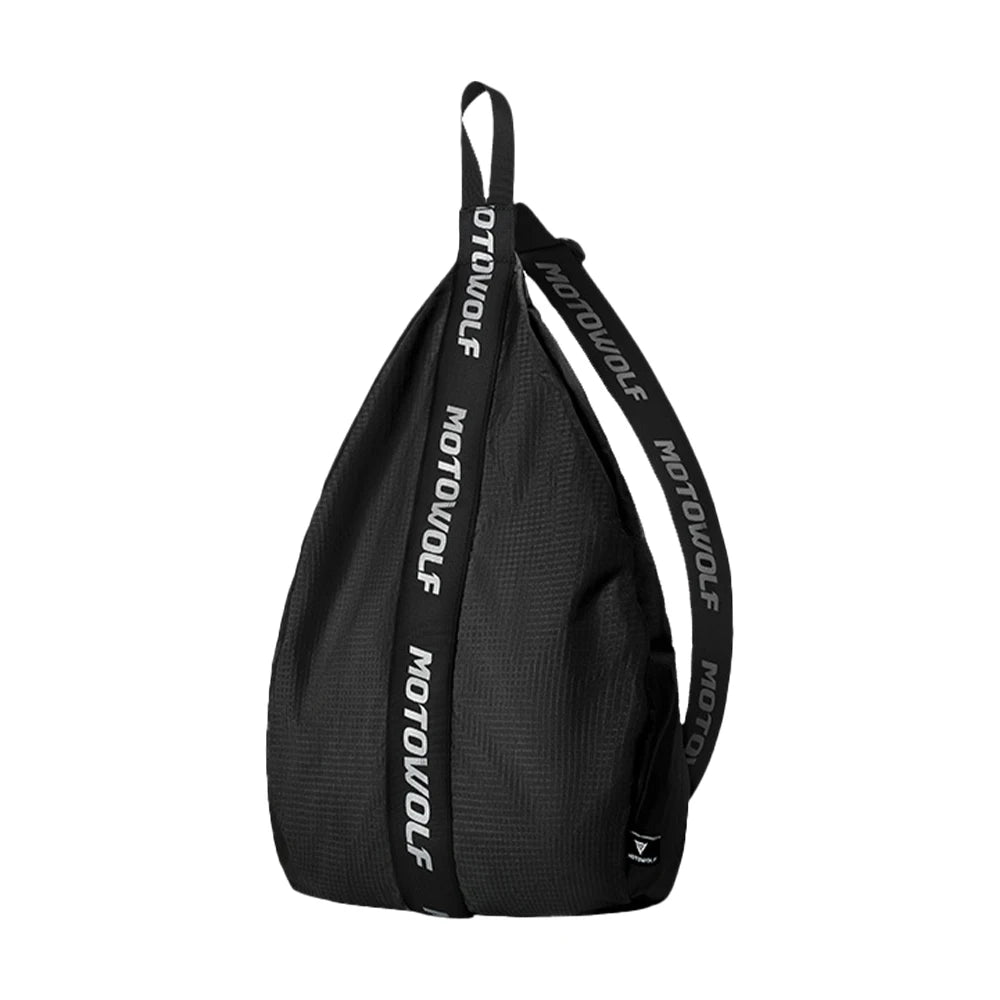Simple Style Water-Repellent Motorcycle Helmet Backpack