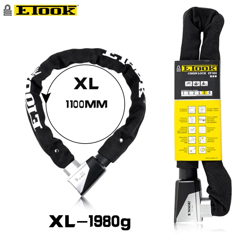 Heavy Duty Anti-Theft Chain Lock | Secure Your Ride