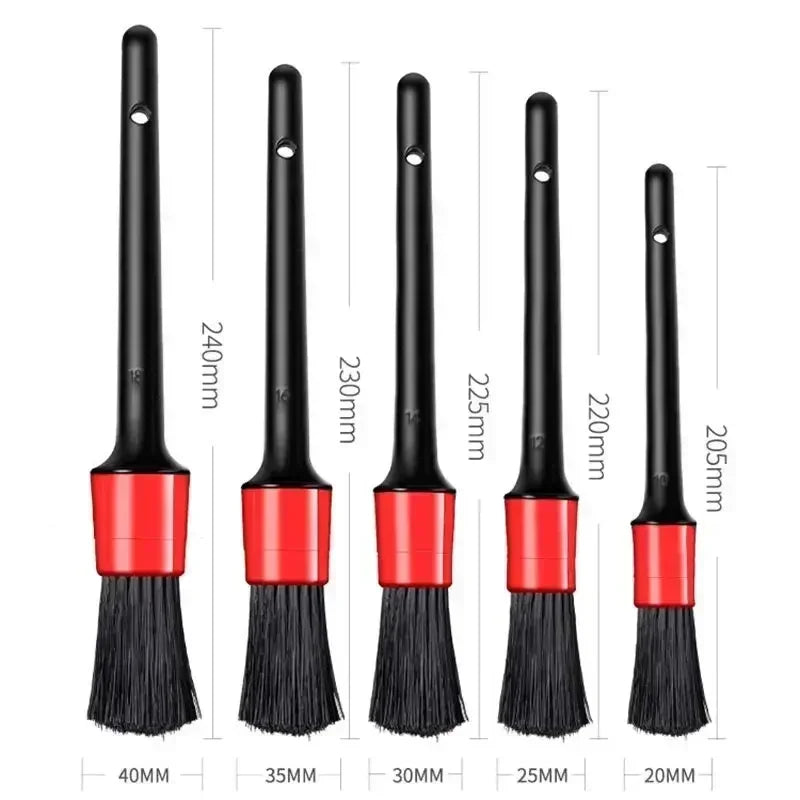 Premium Car Detailing Brush Set | Precision Cleaning Tools