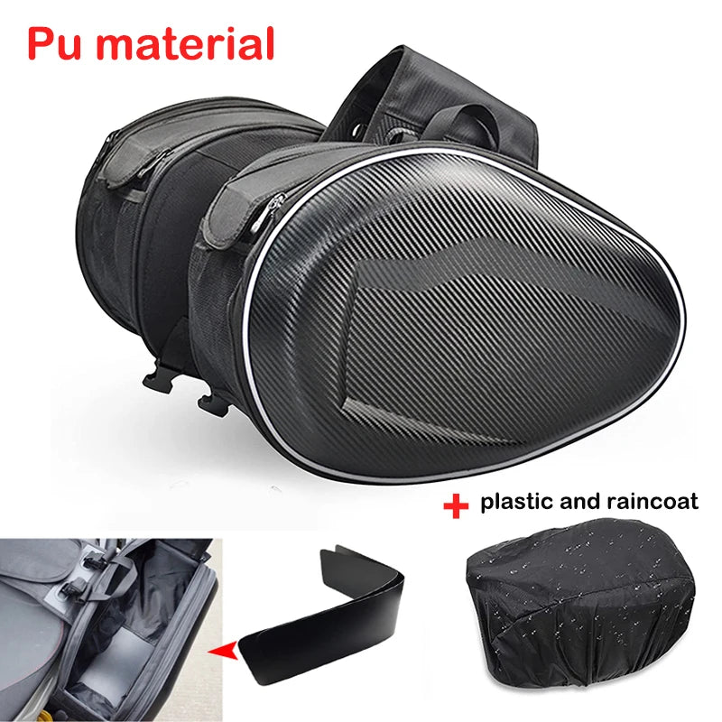 Motorcycle Waterproof Saddle Bag | Durable Storage Solution
