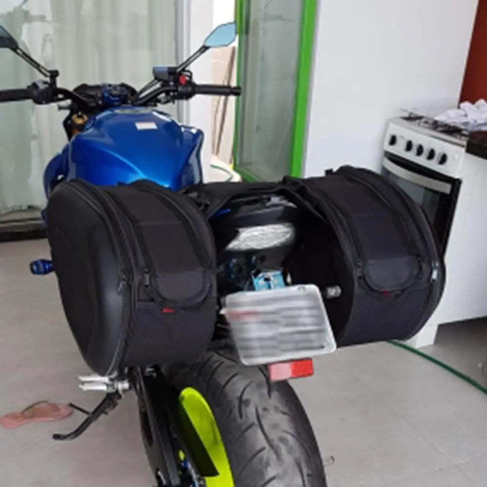 Motorcycle Waterproof Saddle Bag | Durable Storage Solution