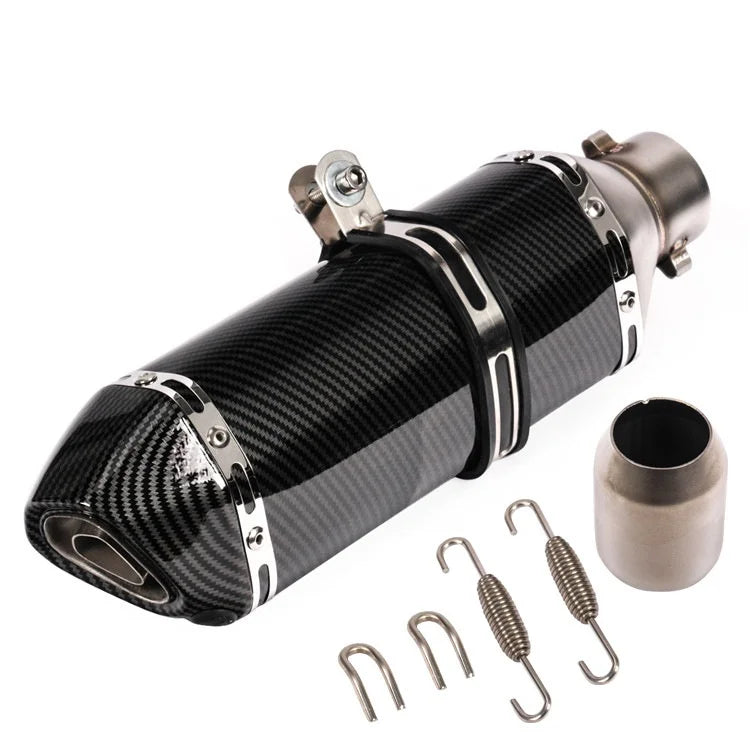 Small Hexagonal Exhaust Pipe | Durable Motorcycle Part