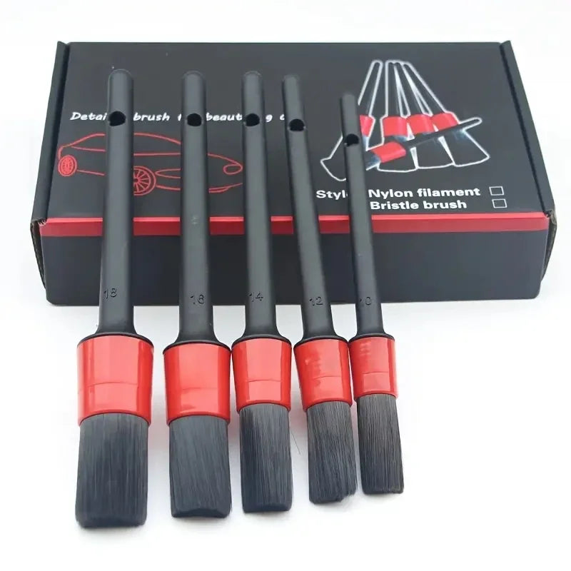 Premium Car Detailing Brush Set | Precision Cleaning Tools