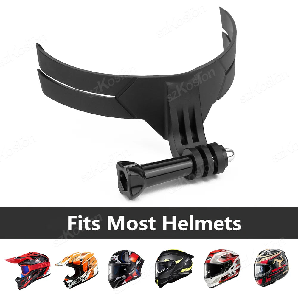 Motorcycle Helmet Chin Mount | Secure Camera Holder