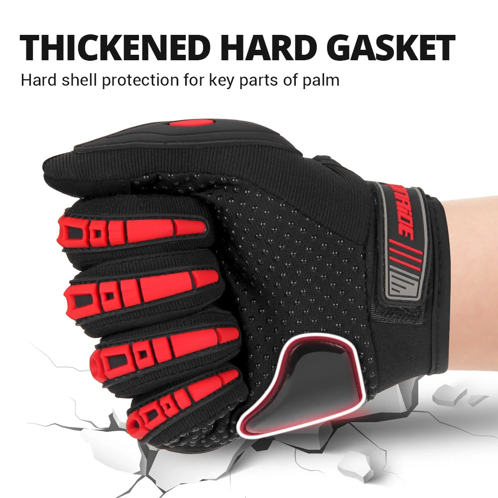 Summer Waterproof Touchscreen Motorcycle Gloves