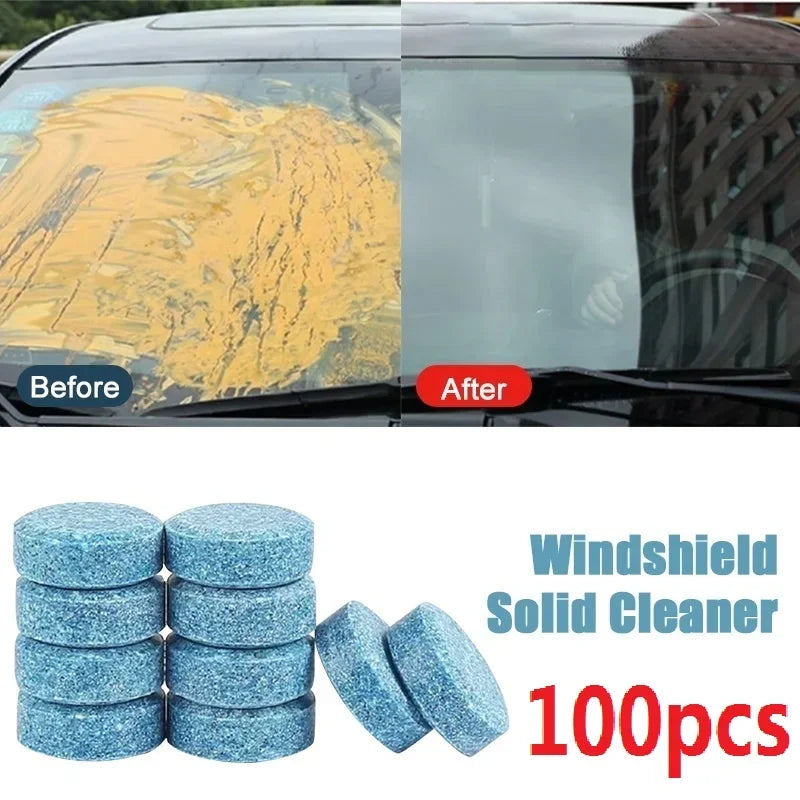 Effervescent Windshield Washer Tablets | Easy Cleaning