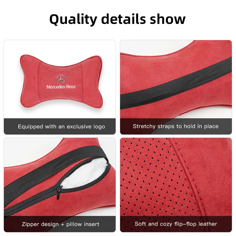 Luxury Memory Foam Car Headrest | Comfort & Support