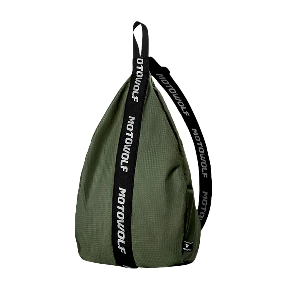 Simple Style Water-Repellent Motorcycle Helmet Backpack