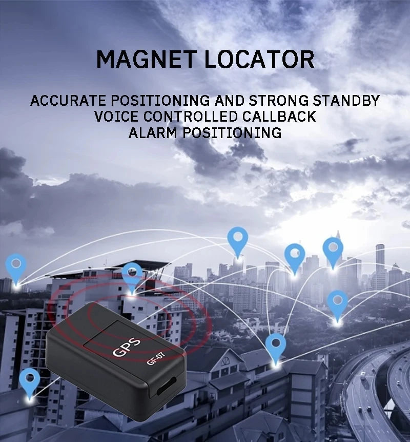 Mini Magnetic GPS Tracker | Compact & Reliable Tracking