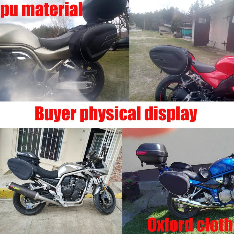 Motorcycle Waterproof Saddle Bag | Durable Storage Solution