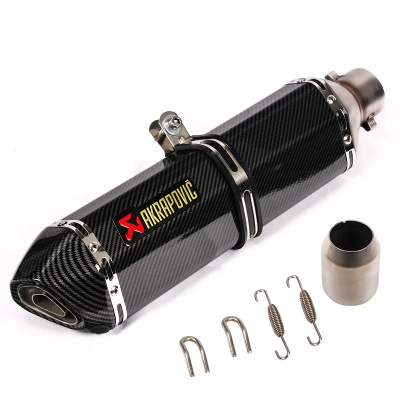 Small Hexagonal Exhaust Pipe | Durable Motorcycle Part
