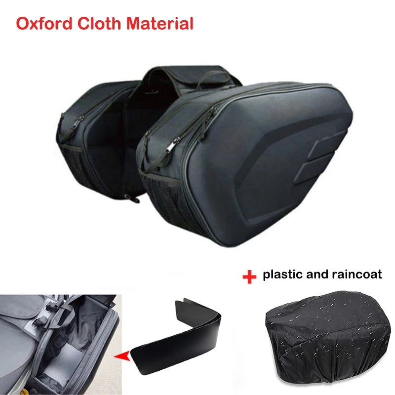 Motorcycle Waterproof Saddle Bag | Durable Storage Solution