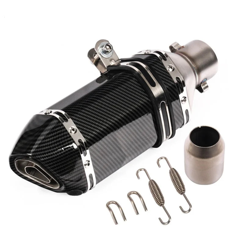 Small Hexagonal Exhaust Pipe | Durable Motorcycle Part