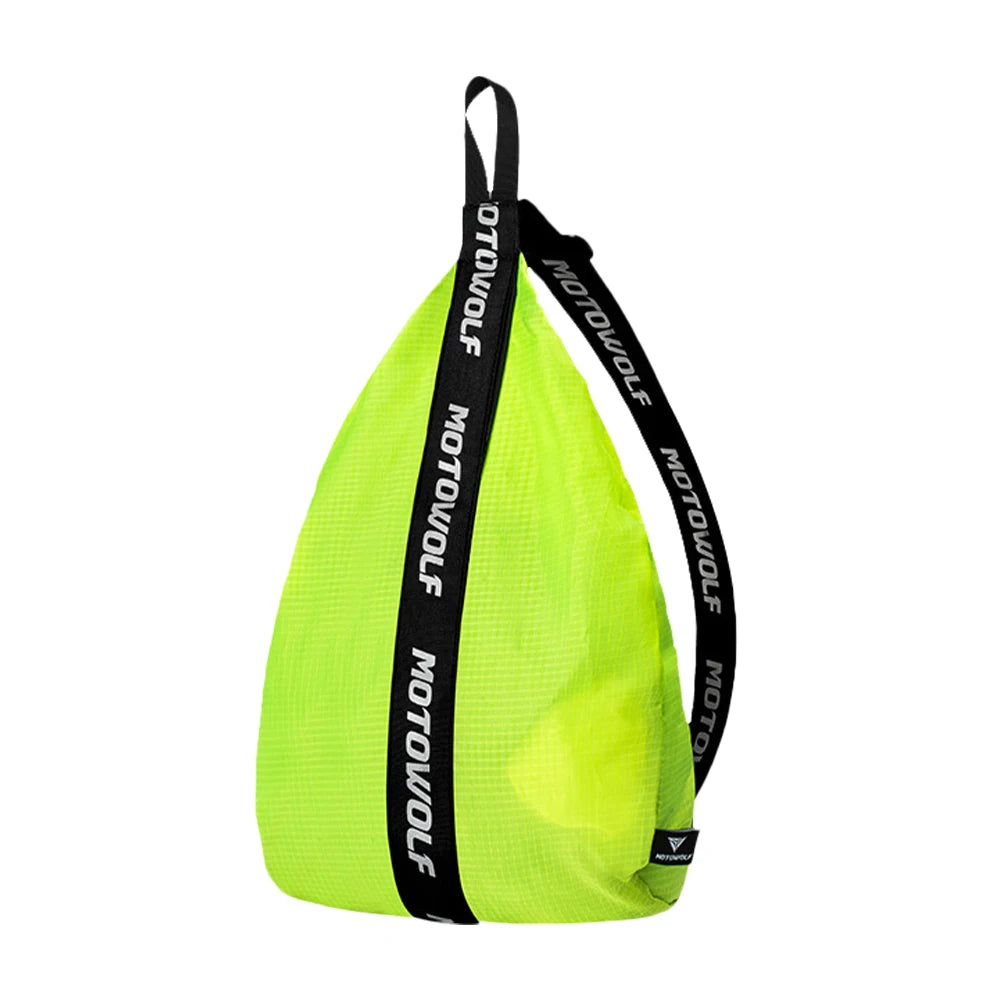 Simple Style Water-Repellent Motorcycle Helmet Backpack