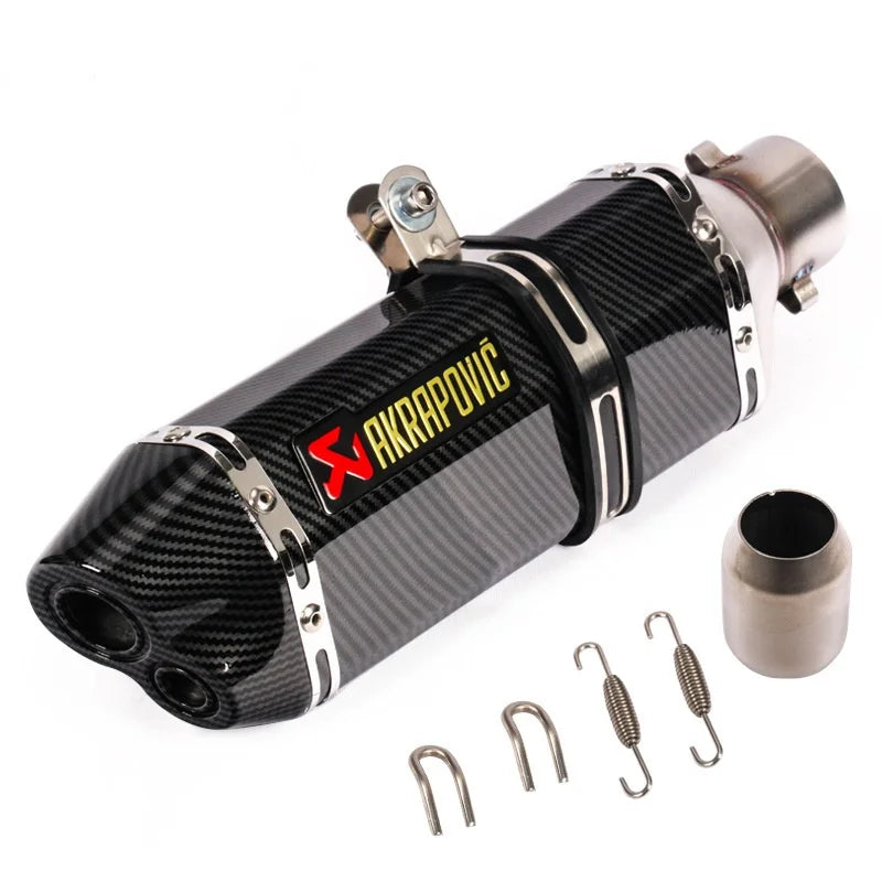 Small Hexagonal Exhaust Pipe | Durable Motorcycle Part
