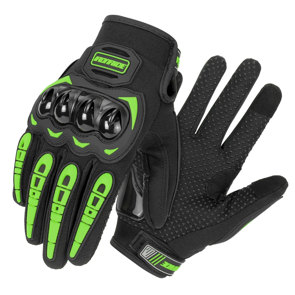 Summer Waterproof Touchscreen Motorcycle Gloves