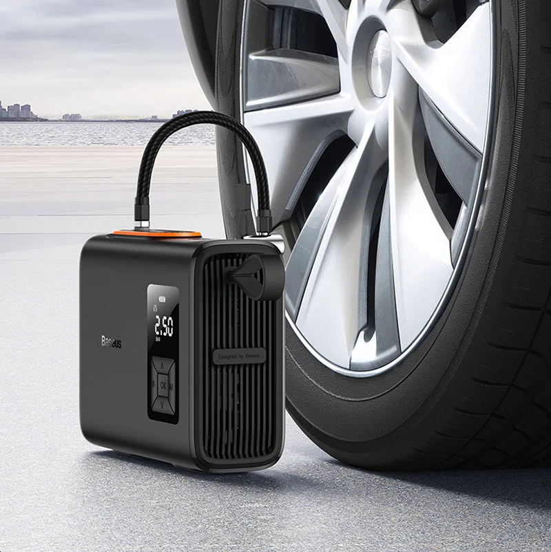 Dual Cylinder Wireless 250W Tire Inflator Pump