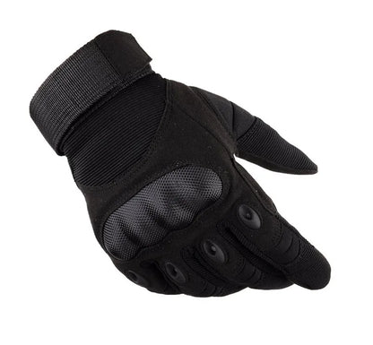 Goatskin Leather Touchscreen Motorcycle Gloves | Durable Fit
