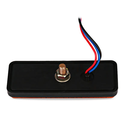 LED Rectangle Motorcycle Tail Brake Light & Reflector