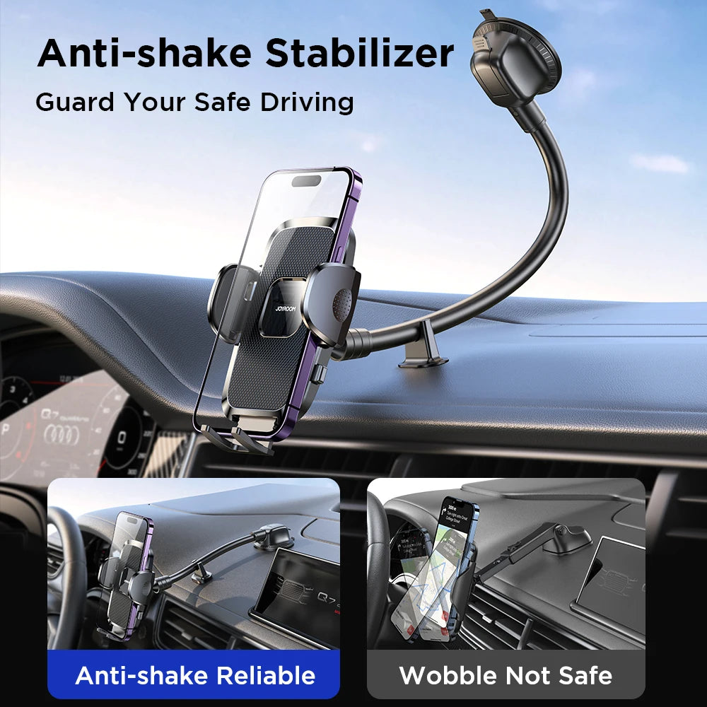 Flexible Long Arm Car Phone Holder | Adjustable & Secure