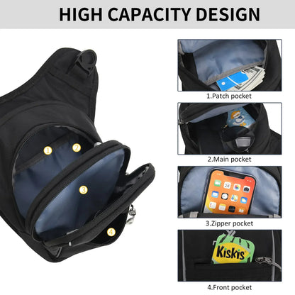Waterproof Motorcycle Thigh Bag | Compact & Secure