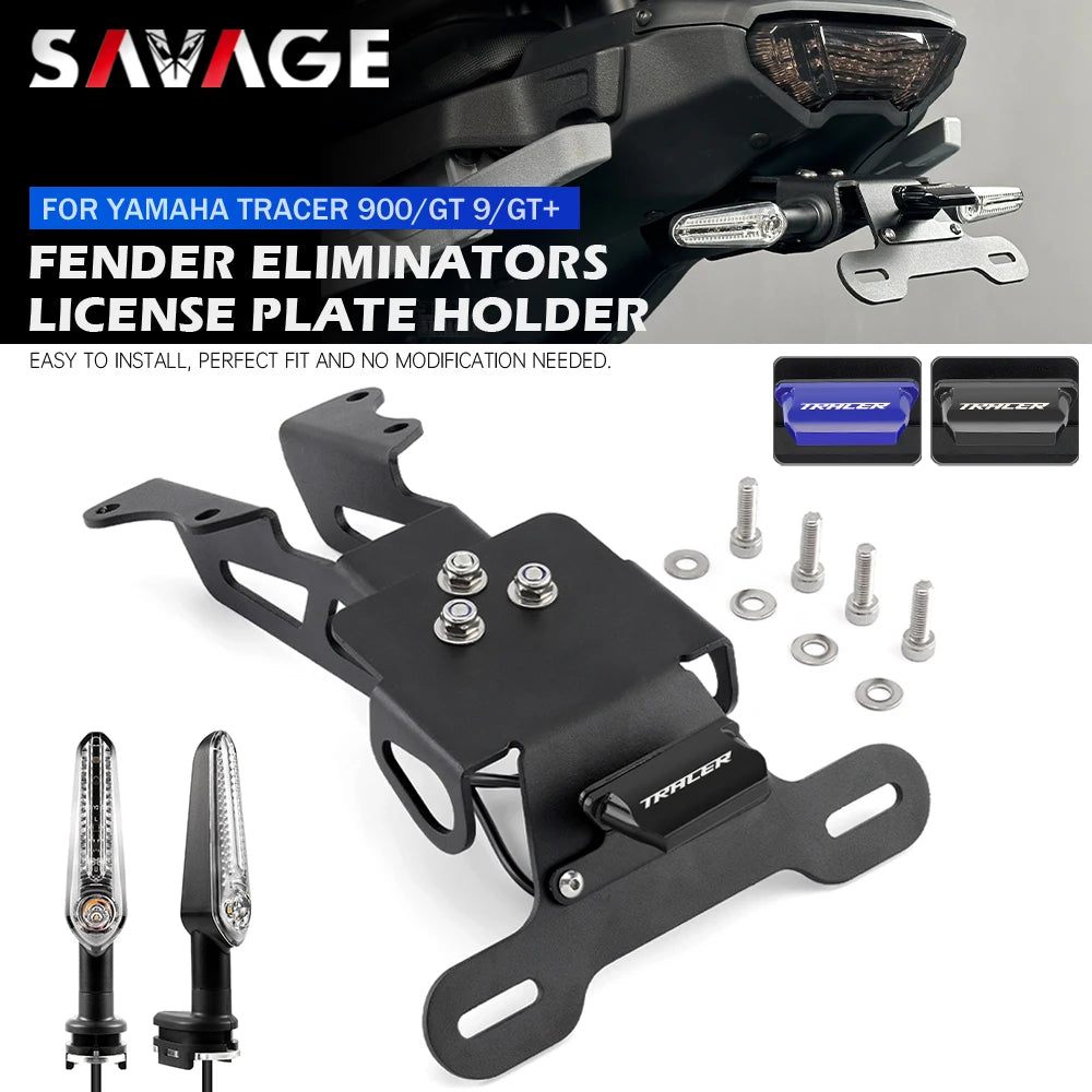 Motorcycle License Plate Holder | Durable & Stylish