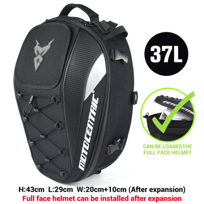 Waterproof Motorcycle Tail Bag & Helmet Backpack