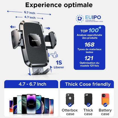 Flexible Long Arm Car Phone Holder | Adjustable & Secure