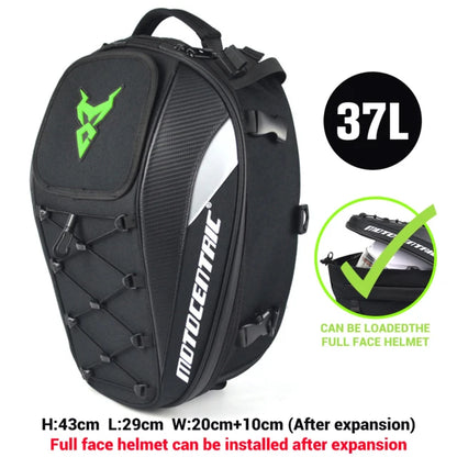 Waterproof Motorcycle Tail Bag & Helmet Backpack