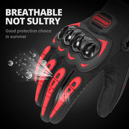 Summer Waterproof Touchscreen Motorcycle Gloves