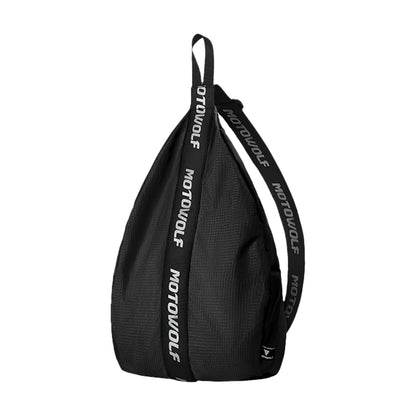 Simple Style Water-Repellent Motorcycle Helmet Backpack