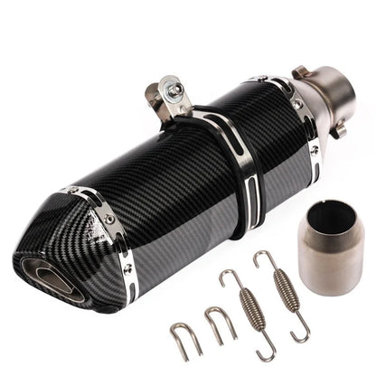 Small Hexagonal Exhaust Pipe | Durable Motorcycle Part