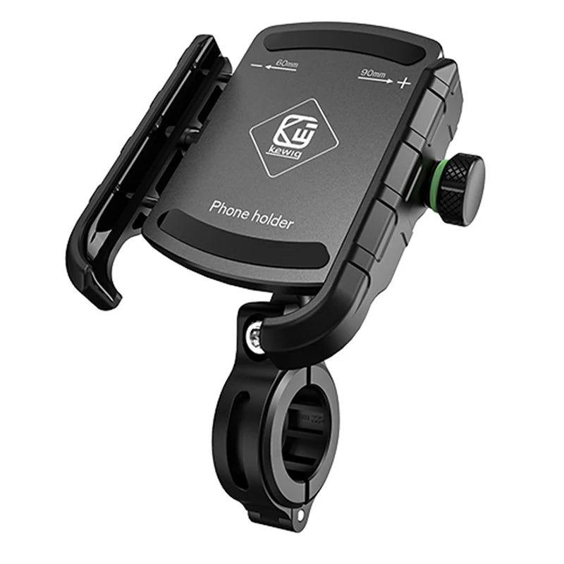 Aluminum Motorcycle Phone Holder | Sturdy & Adjustable