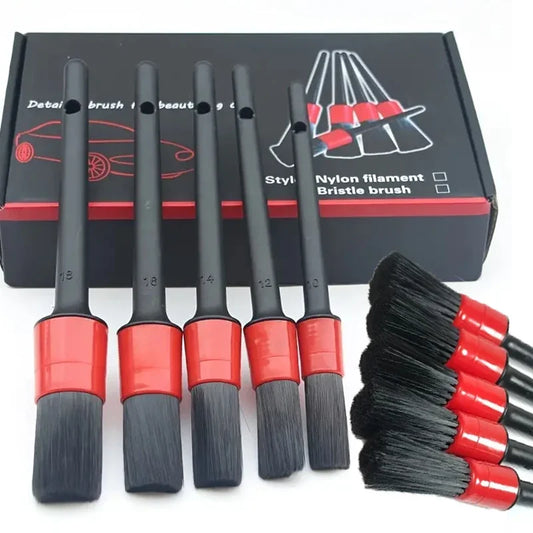 Premium Car Detailing Brush Set | Precision Cleaning Tools