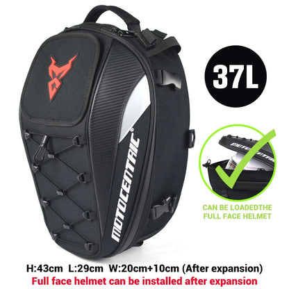 Waterproof Motorcycle Tail Bag & Helmet Backpack